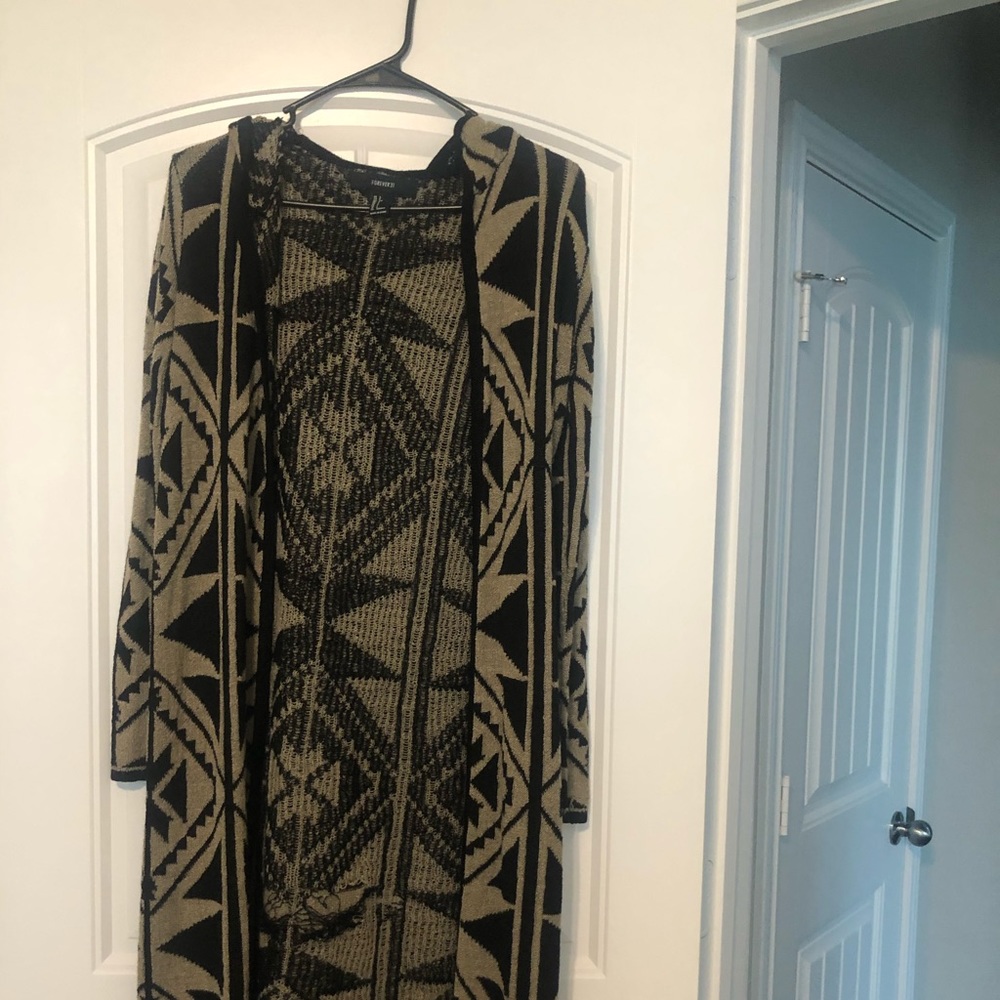 Long Open Sweater from Forever 21